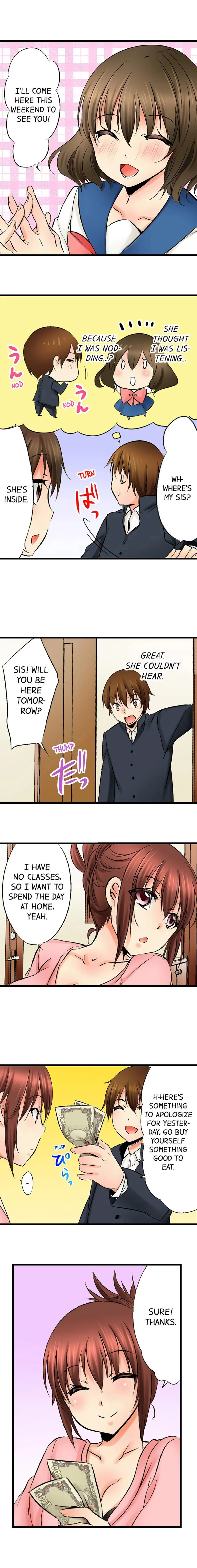 Touching My Older Sister Under the Table chapter 4 page 9