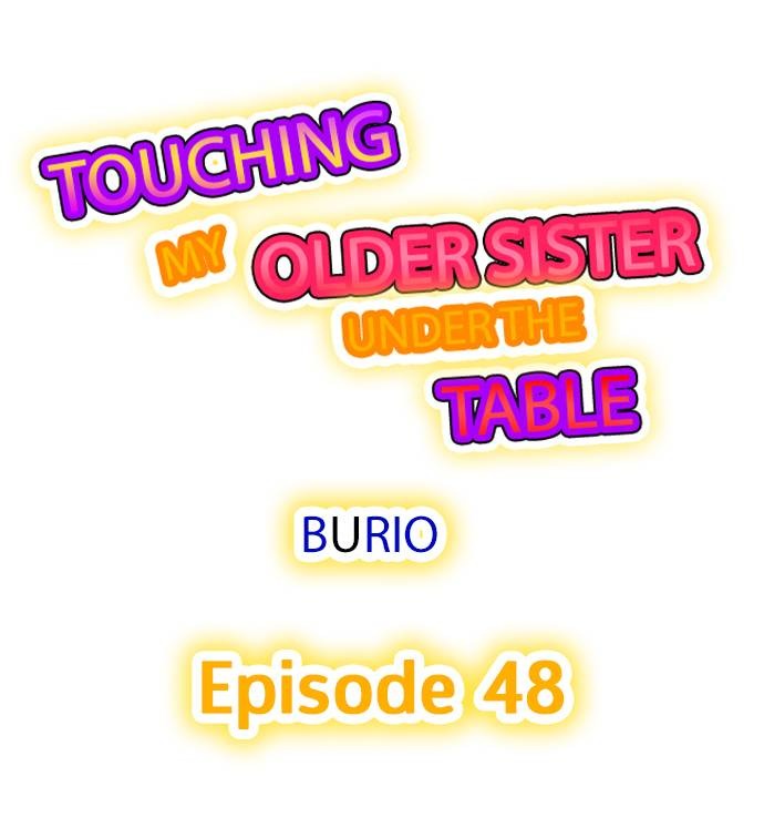 Touching My Older Sister Under the Table chapter 48 page 1