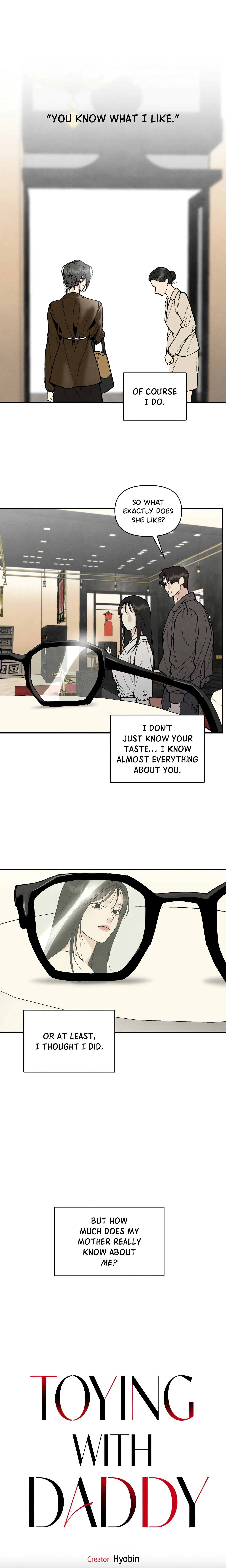Toying With Daddy (Uncensored) chapter 9 page 1