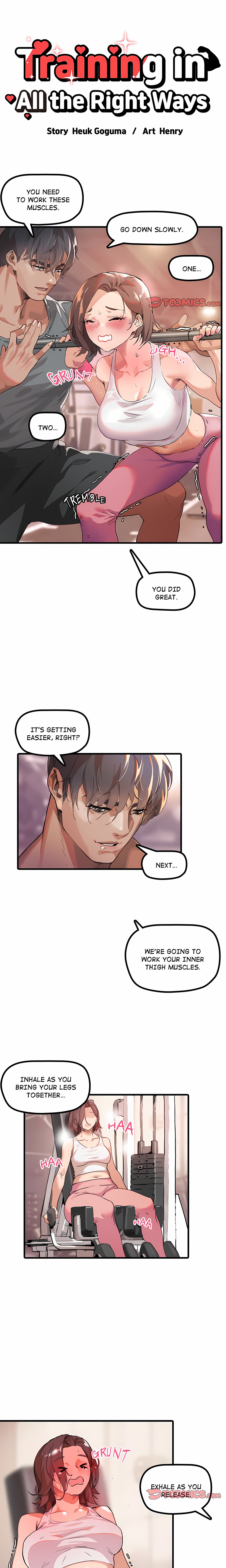 Training in All the Right Ways chapter 2 page 1