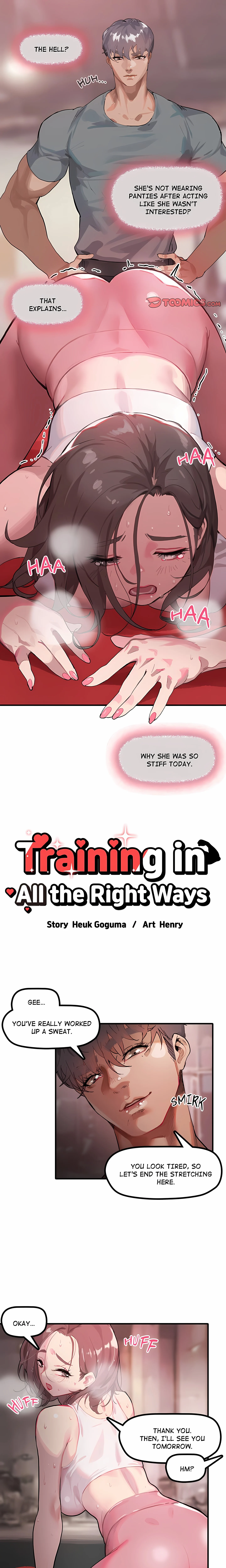 Training in All the Right Ways chapter 4 page 1