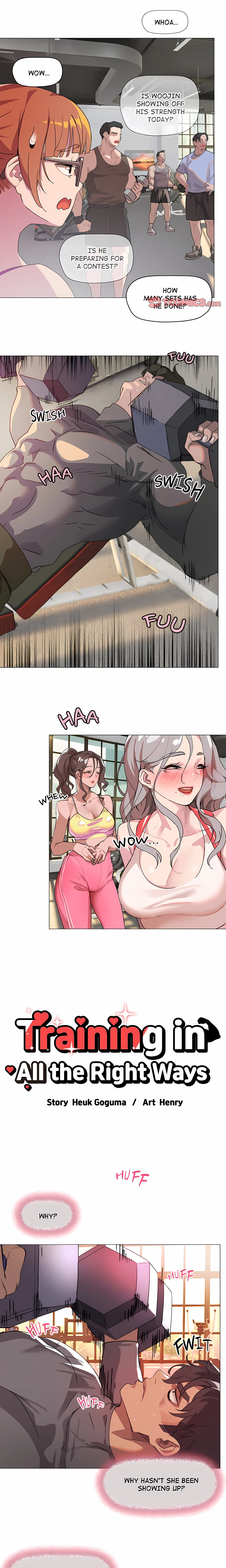 Training in All the Right Ways chapter 8 page 1