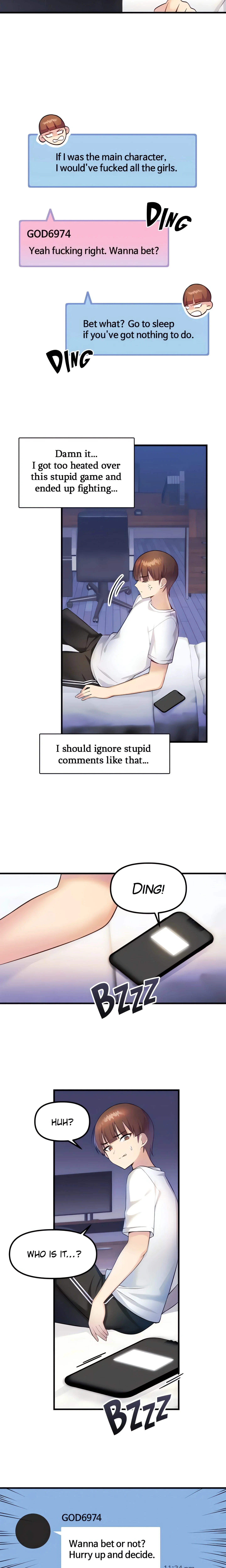 Trapped in a Hentai Game Academy (Official) chapter 1 page 5