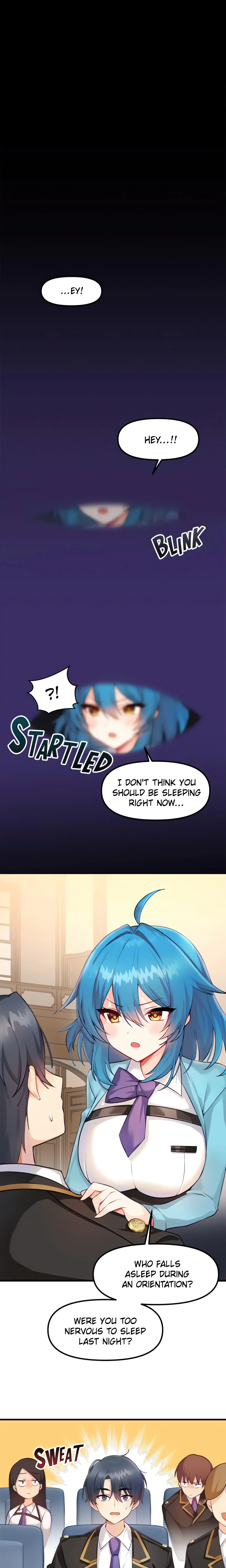 Trapped in a Hentai Game Academy (Official) chapter 1 page 7