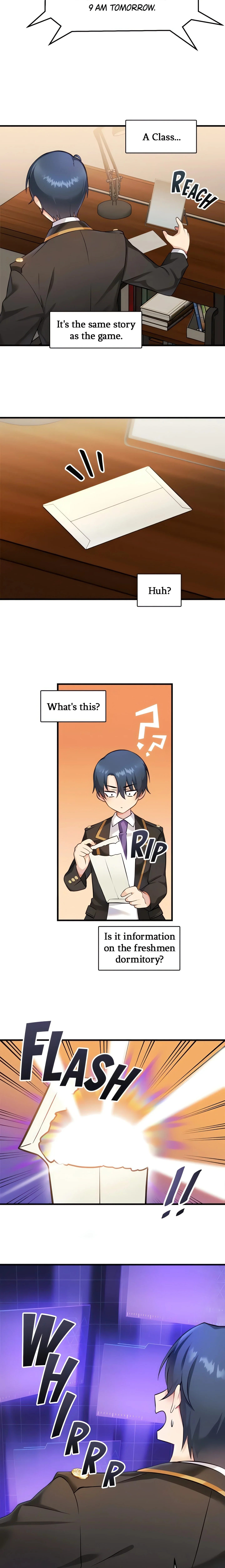 Trapped in a Hentai Game Academy (Official) chapter 1 page 14