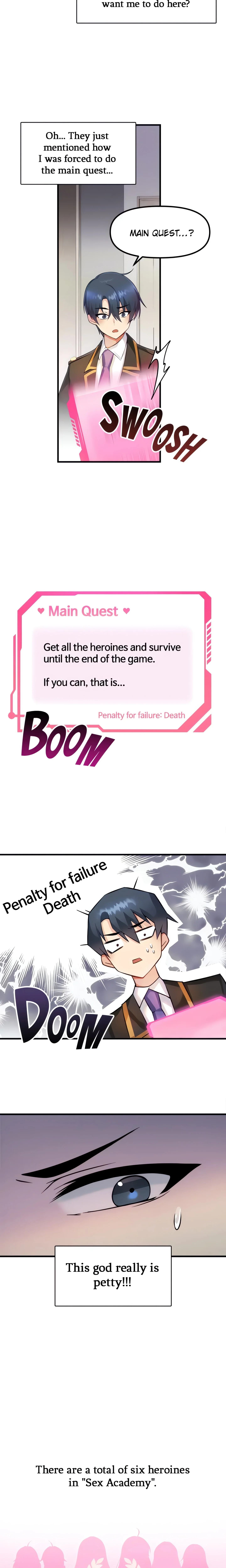 Trapped in a Hentai Game Academy (Official) chapter 1 page 17