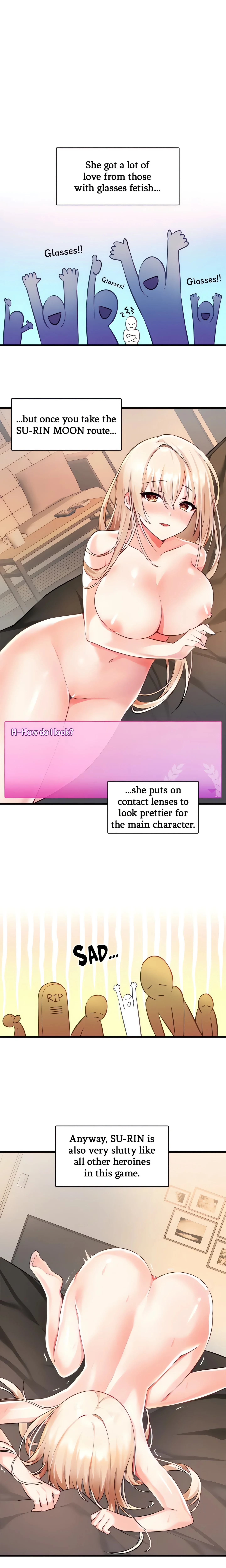 Trapped in a Hentai Game Academy (Official) chapter 1 page 24