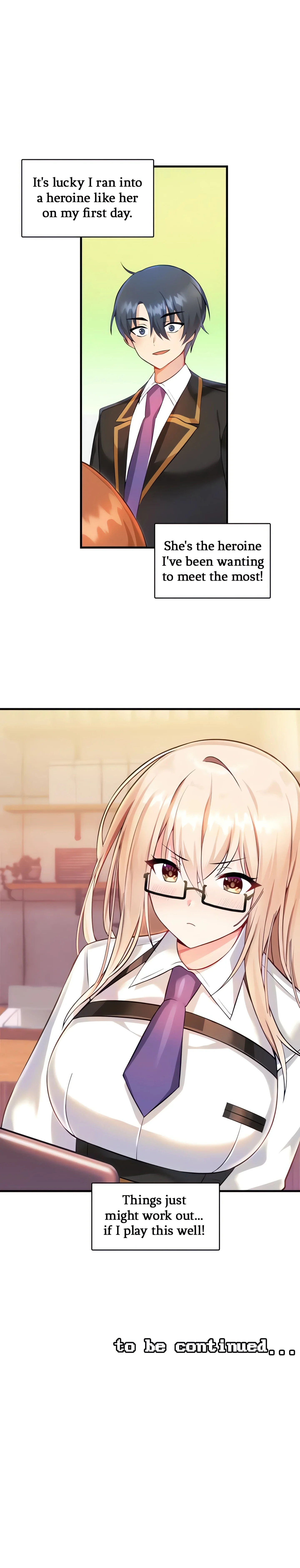Trapped in a Hentai Game Academy (Official) chapter 1 page 25