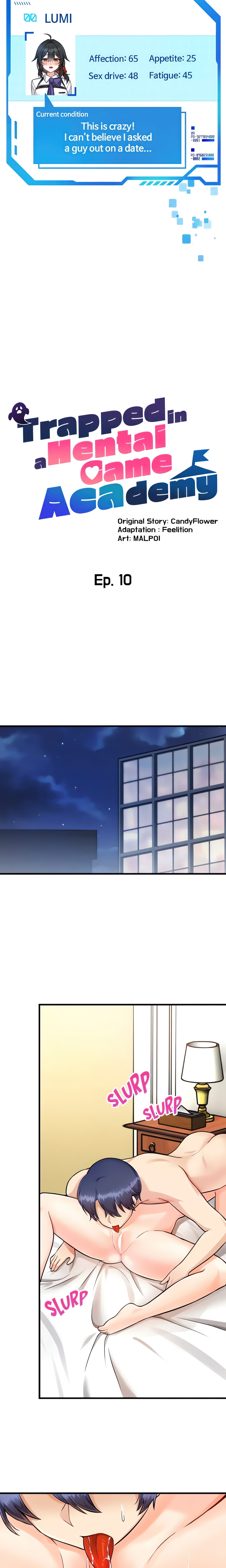 Trapped in a Hentai Game Academy (Official) chapter 10 page 7