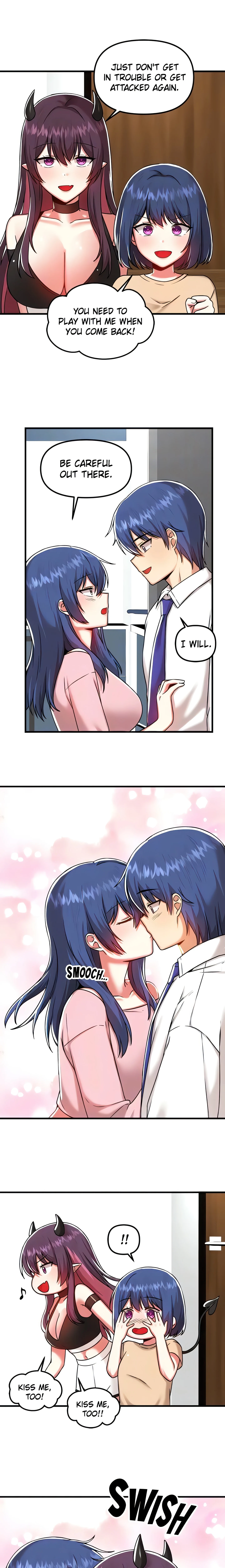 Trapped in a Hentai Game Academy (Official) chapter 101 page 8