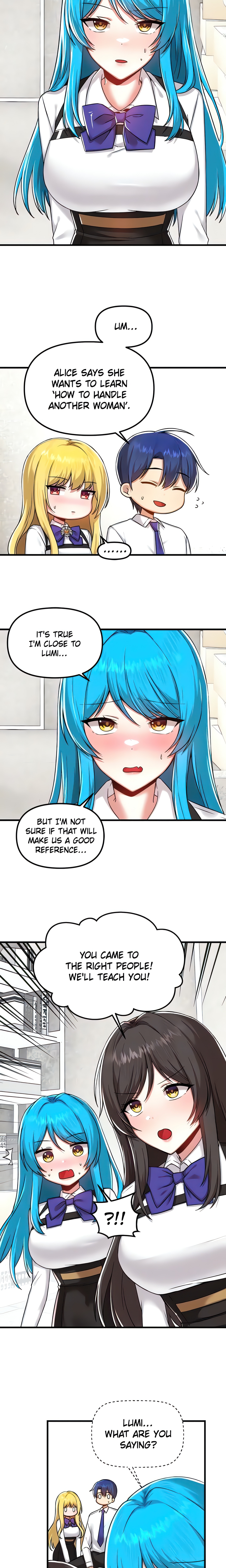 Trapped in a Hentai Game Academy (Official) chapter 104 page 9