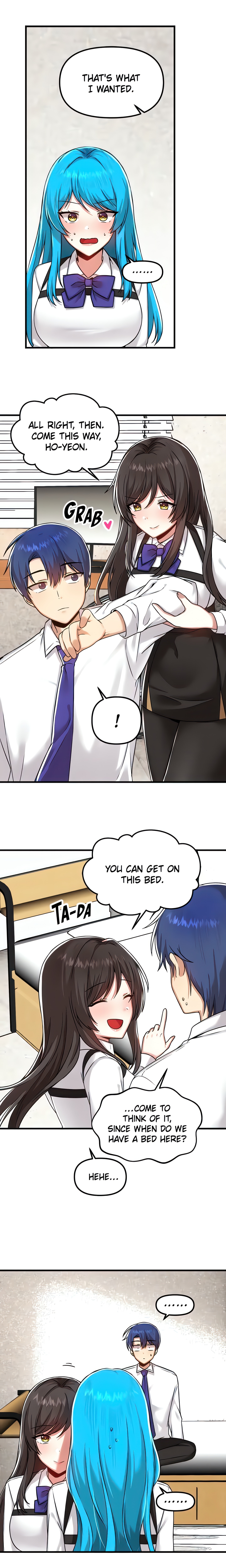 Trapped in a Hentai Game Academy (Official) chapter 104 page 12