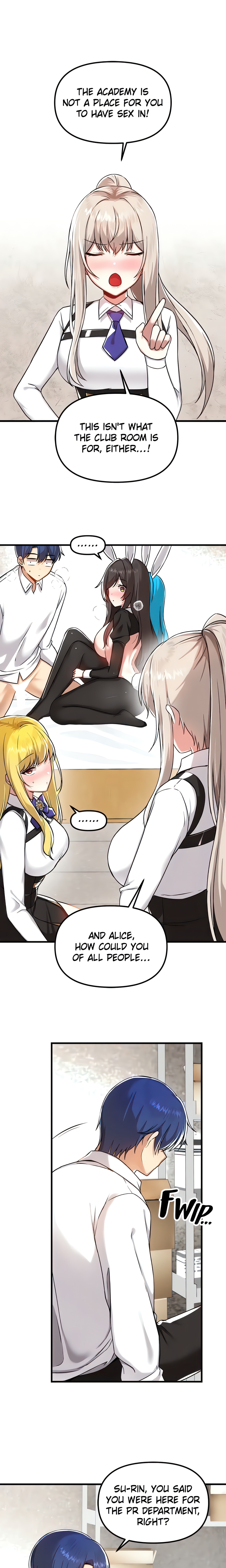 Trapped in a Hentai Game Academy (Official) chapter 107 page 1