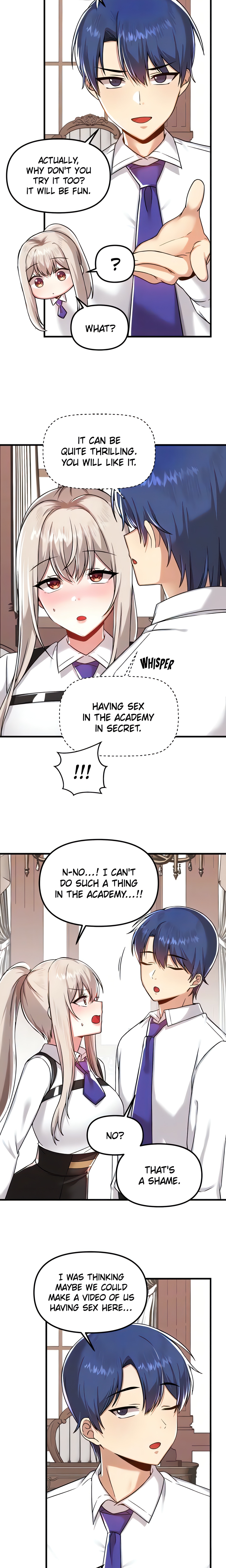 Trapped in a Hentai Game Academy (Official) chapter 107 page 7