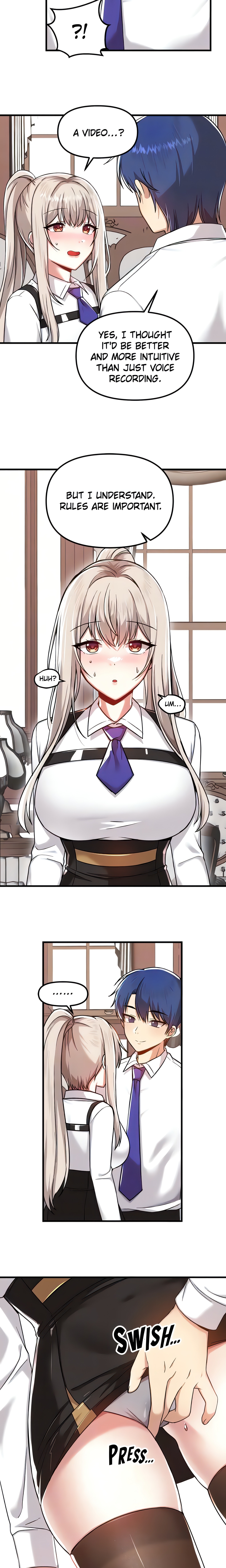 Trapped in a Hentai Game Academy (Official) chapter 107 page 8