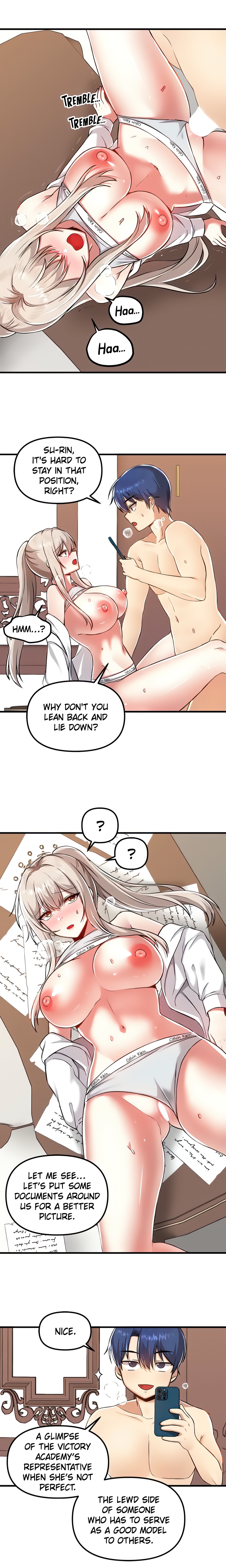 Trapped in a Hentai Game Academy (Official) chapter 108 page 3