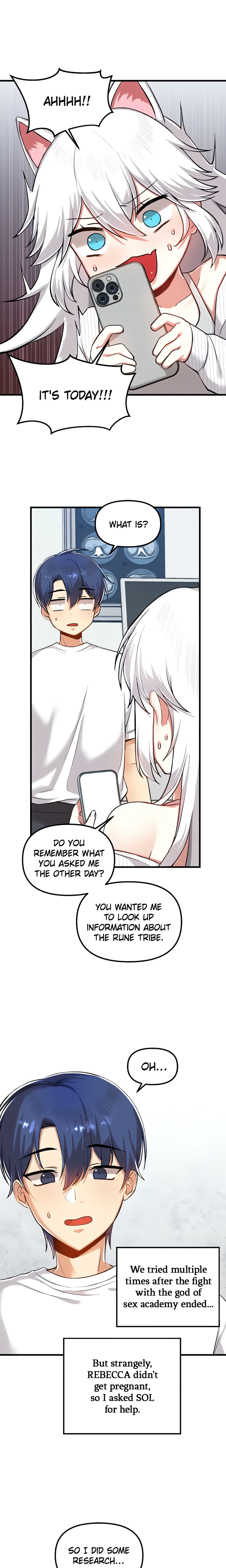 Trapped in a Hentai Game Academy (Official) chapter 112 page 3