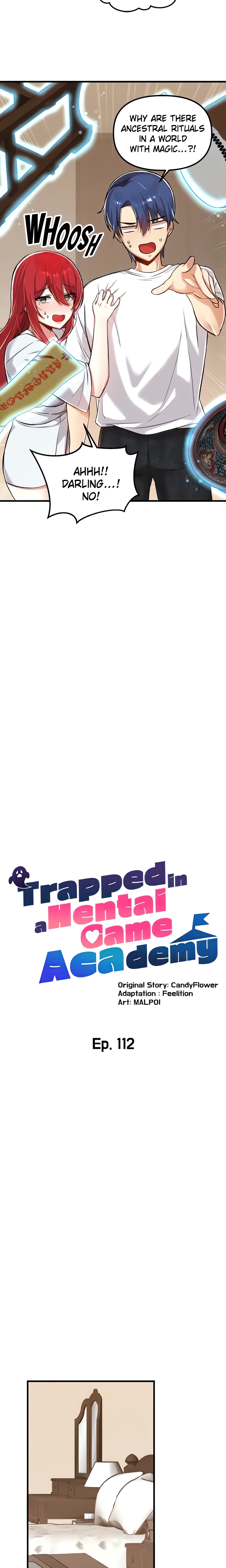 Trapped in a Hentai Game Academy (Official) chapter 112 page 8