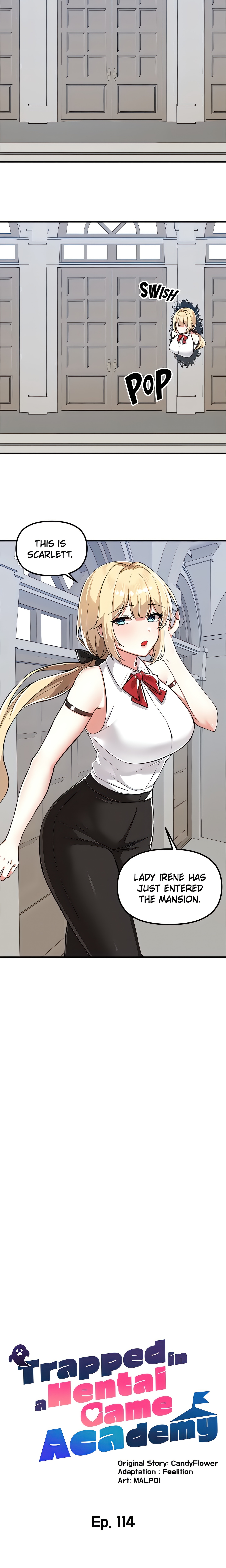 Trapped in a Hentai Game Academy (Official) chapter 114 page 3
