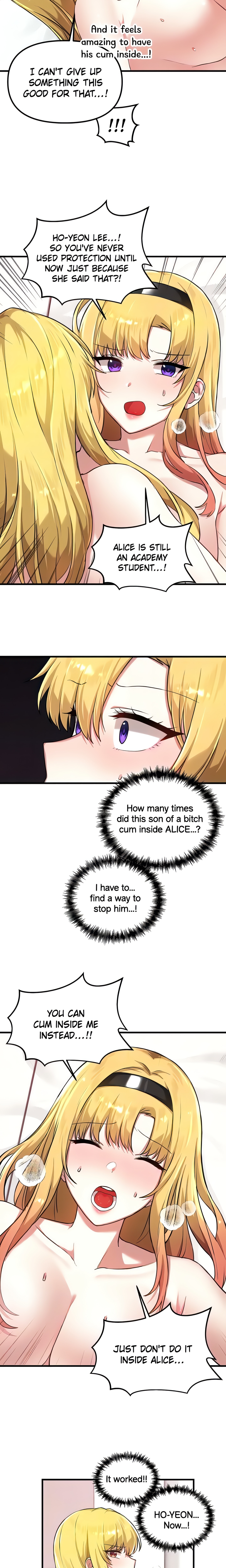Trapped in a Hentai Game Academy (Official) chapter 116 page 9