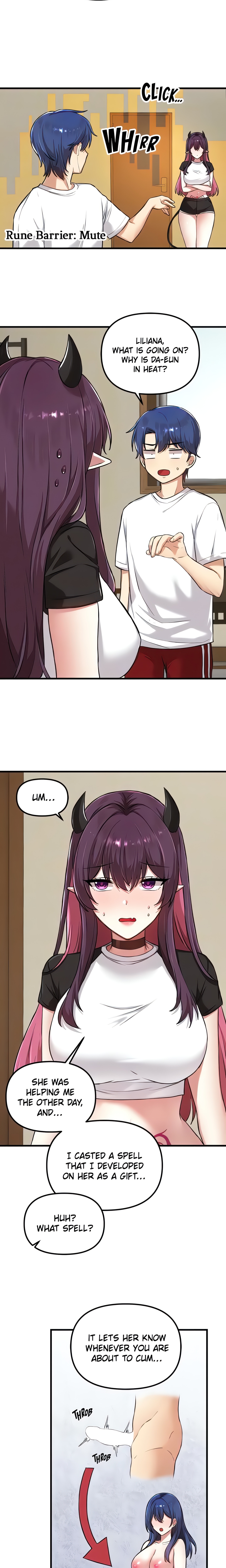 Trapped in a Hentai Game Academy (Official) chapter 117 page 7