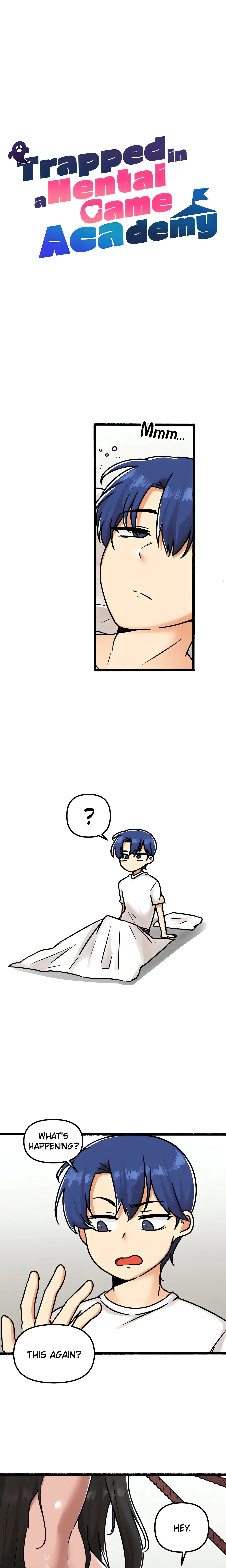 Trapped in a Hentai Game Academy (Official) chapter 121 page 1