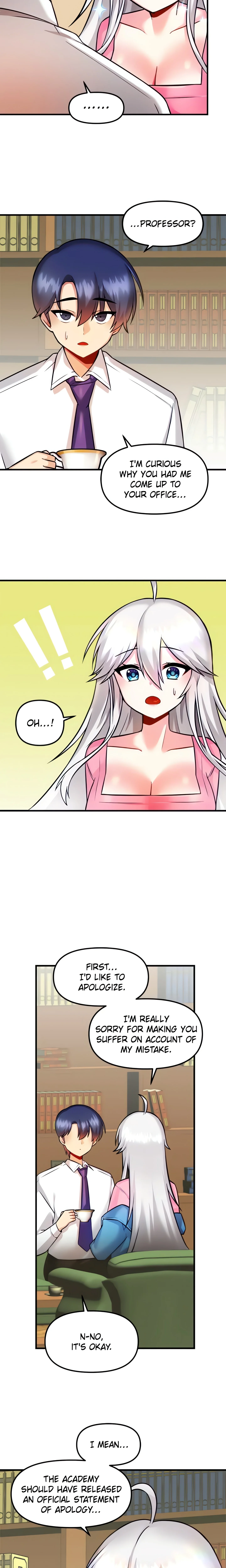 Trapped in a Hentai Game Academy (Official) chapter 14 page 8
