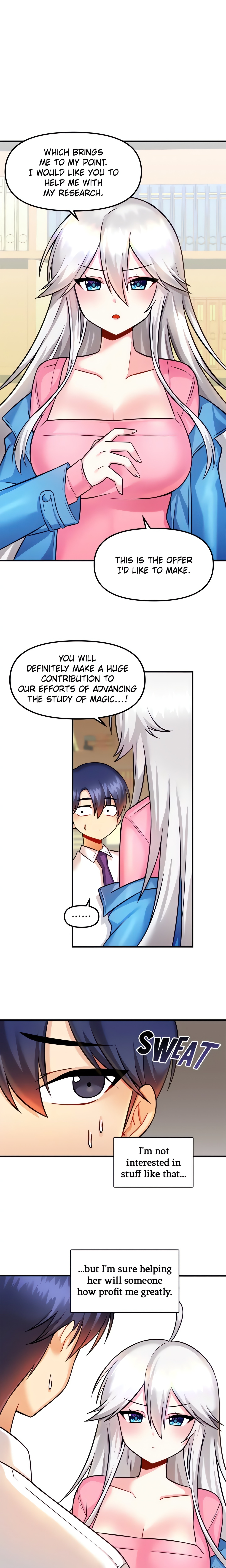 Trapped in a Hentai Game Academy (Official) chapter 14 page 15