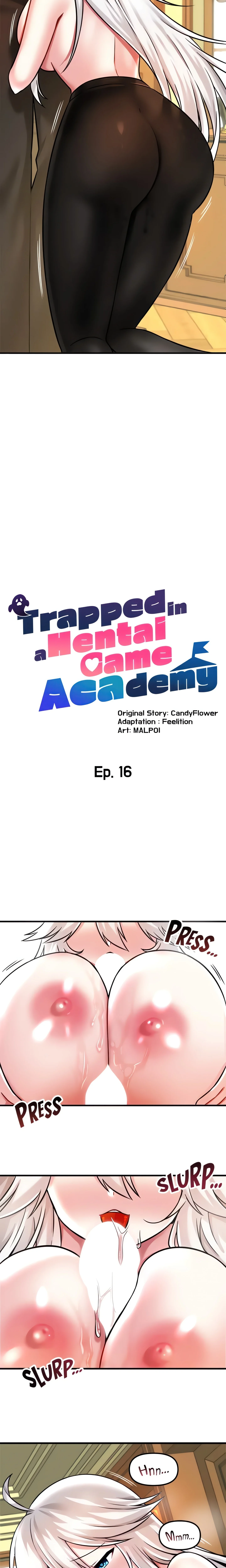 Trapped in a Hentai Game Academy (Official) chapter 16 page 7