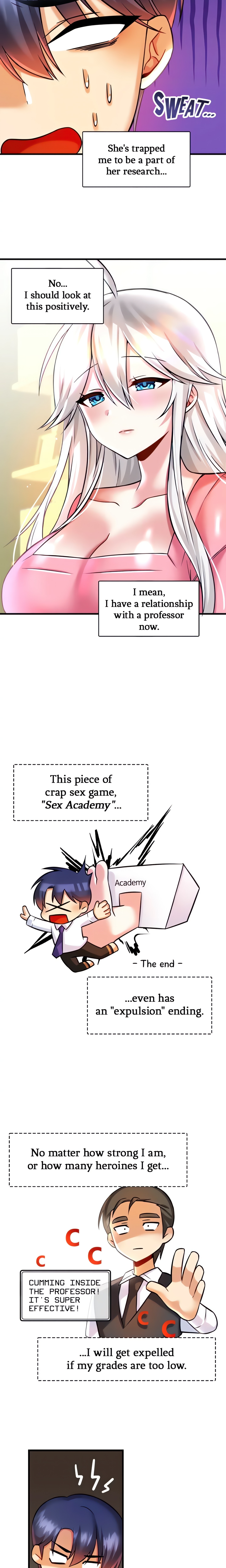 Trapped in a Hentai Game Academy (Official) chapter 16 page 17