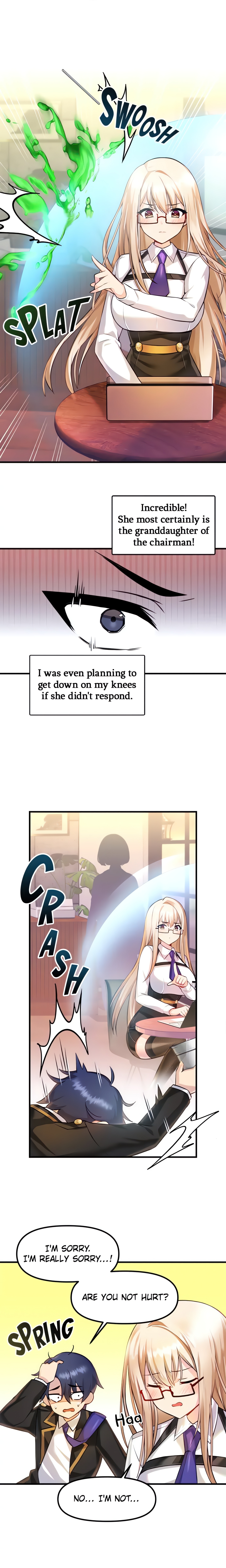 Trapped in a Hentai Game Academy (Official) chapter 2 page 6