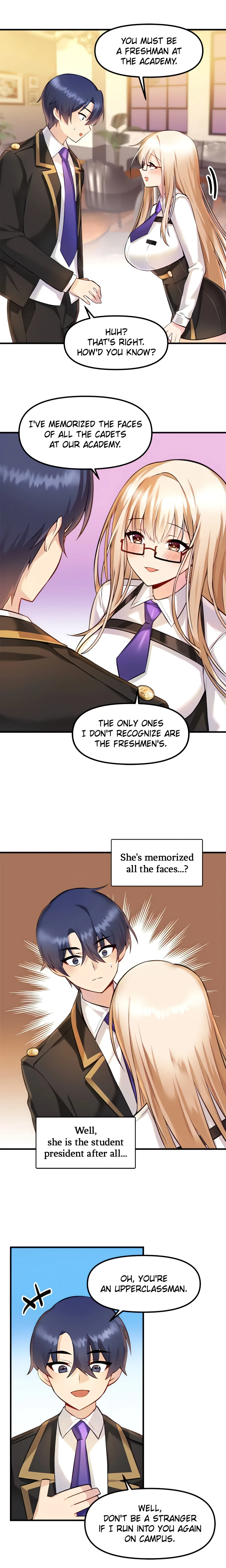 Trapped in a Hentai Game Academy (Official) chapter 2 page 9