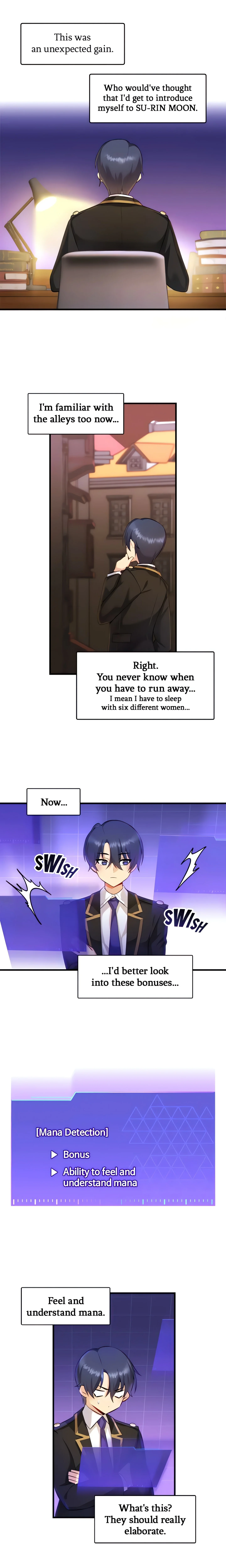 Trapped in a Hentai Game Academy (Official) chapter 2 page 14