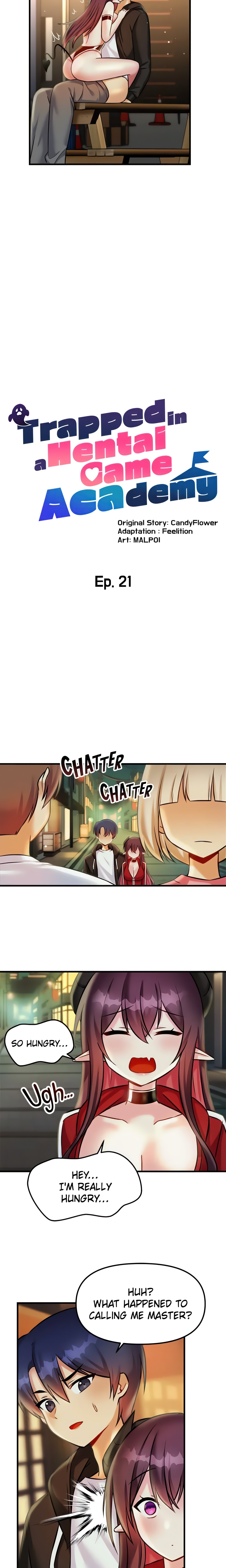 Trapped in a Hentai Game Academy (Official) chapter 21 page 16