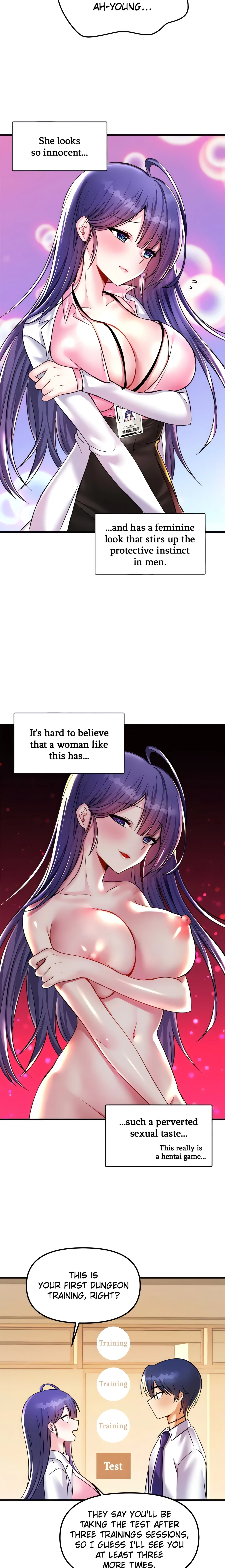 Trapped in a Hentai Game Academy (Official) chapter 22 page 6
