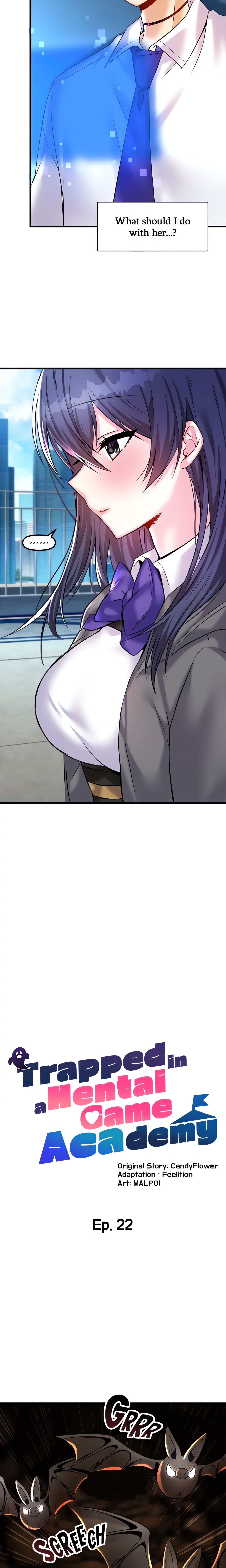 Trapped in a Hentai Game Academy (Official) chapter 22 page 11