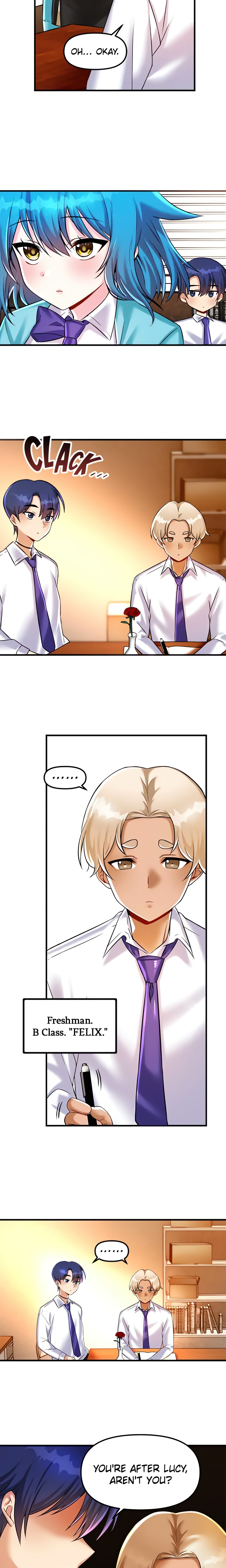 Trapped in a Hentai Game Academy (Official) chapter 23 page 3