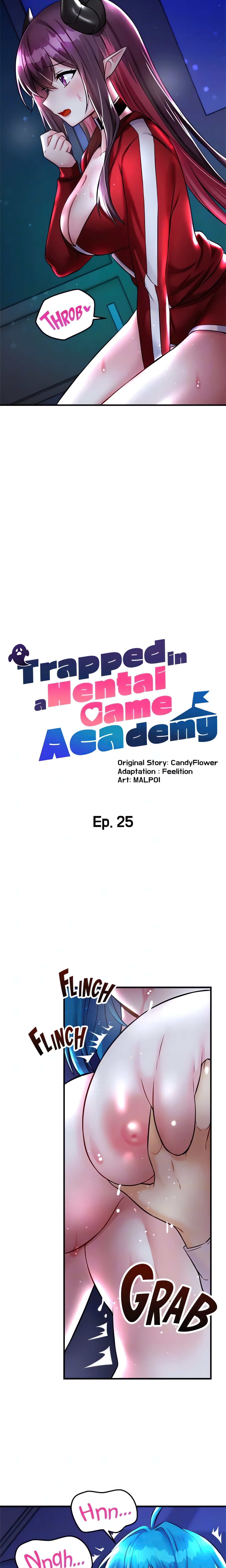 Trapped in a Hentai Game Academy (Official) chapter 25 page 6