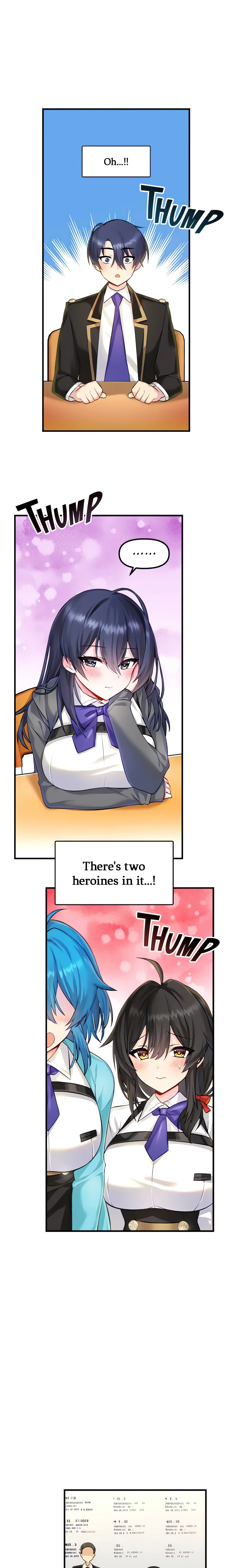 Trapped in a Hentai Game Academy (Official) chapter 3 page 1