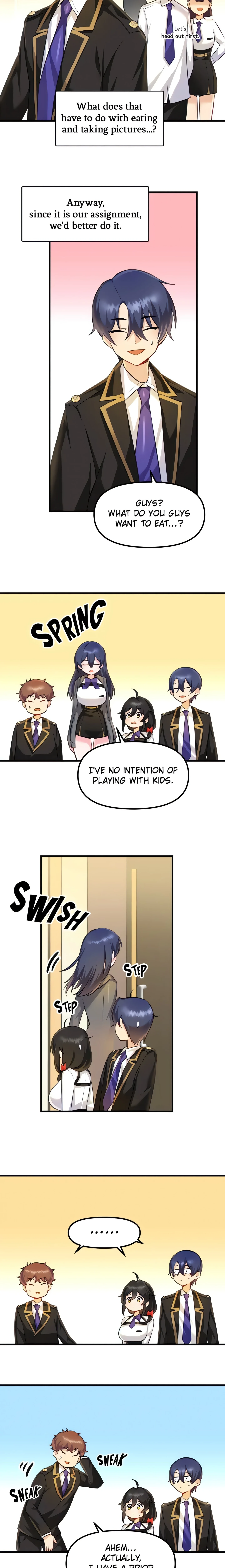 Trapped in a Hentai Game Academy (Official) chapter 3 page 3