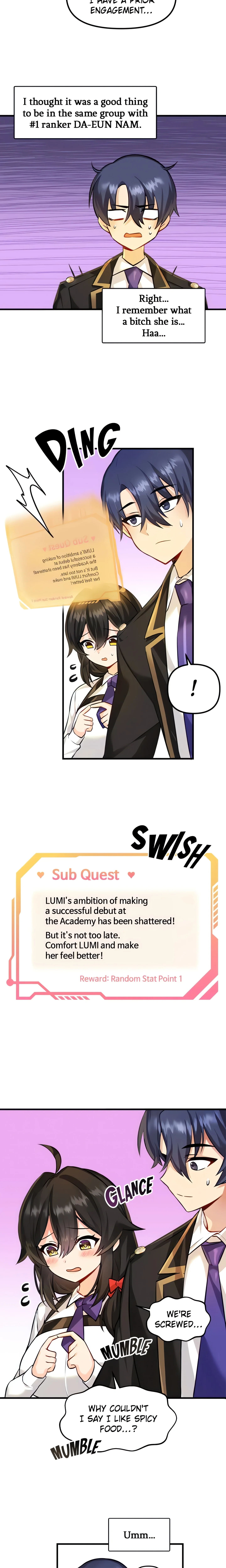 Trapped in a Hentai Game Academy (Official) chapter 3 page 4