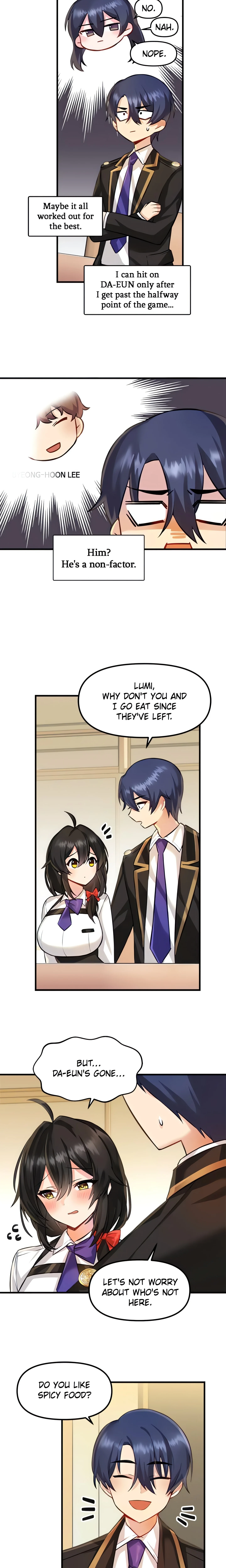 Trapped in a Hentai Game Academy (Official) chapter 3 page 5