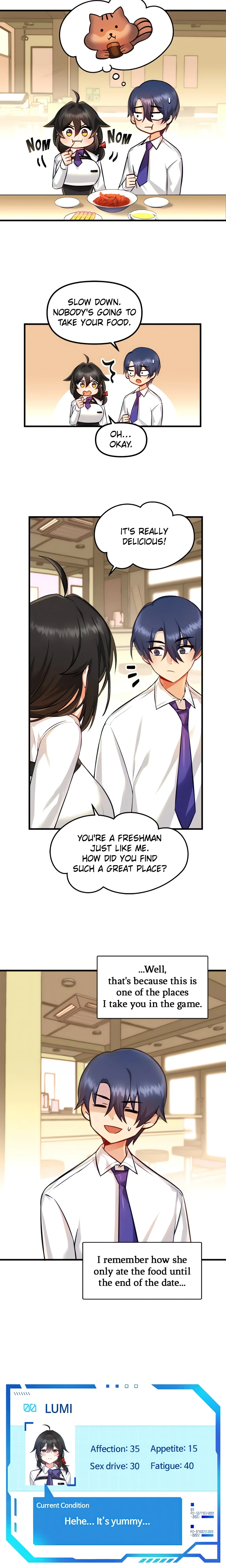 Trapped in a Hentai Game Academy (Official) chapter 3 page 7
