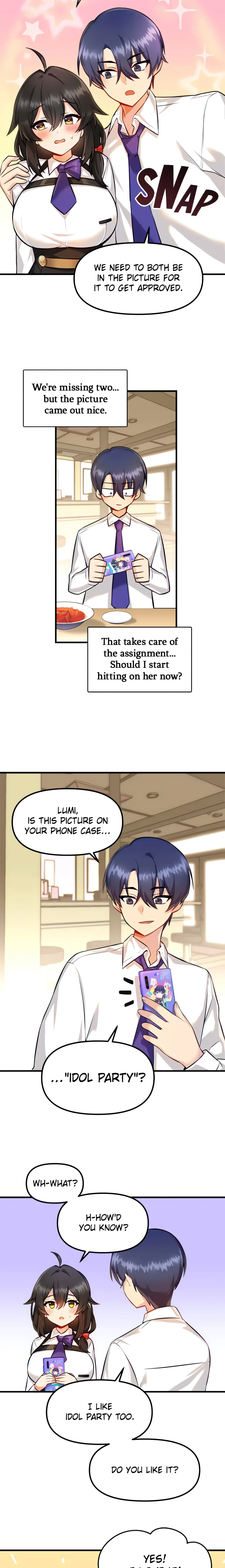 Trapped in a Hentai Game Academy (Official) chapter 3 page 9