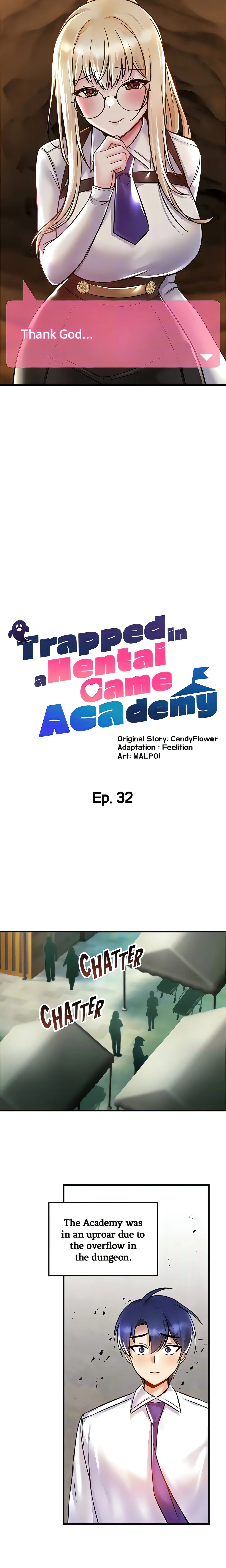 Trapped in a Hentai Game Academy (Official) chapter 32 page 8