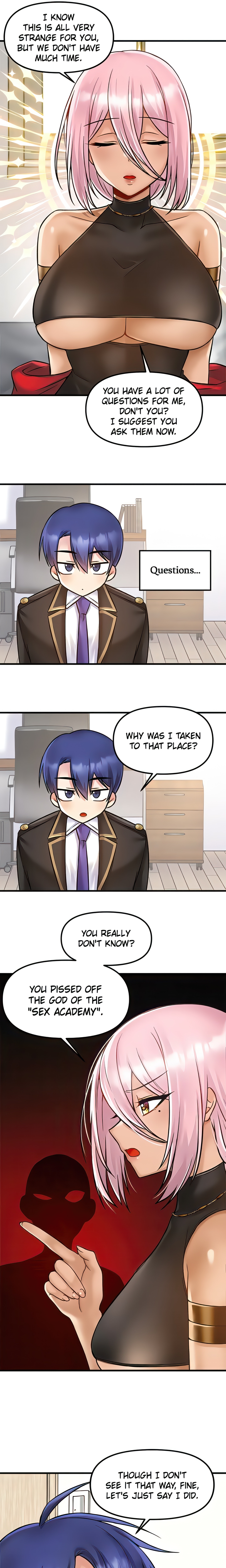 Trapped in a Hentai Game Academy (Official) chapter 33 page 3