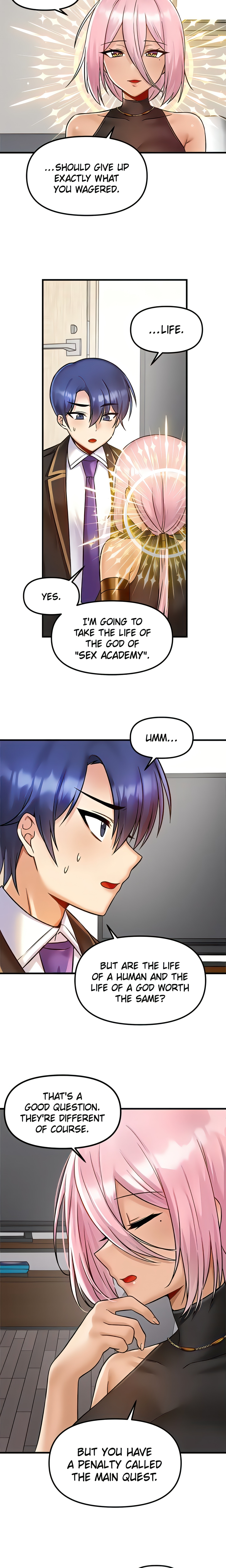 Trapped in a Hentai Game Academy (Official) chapter 33 page 11
