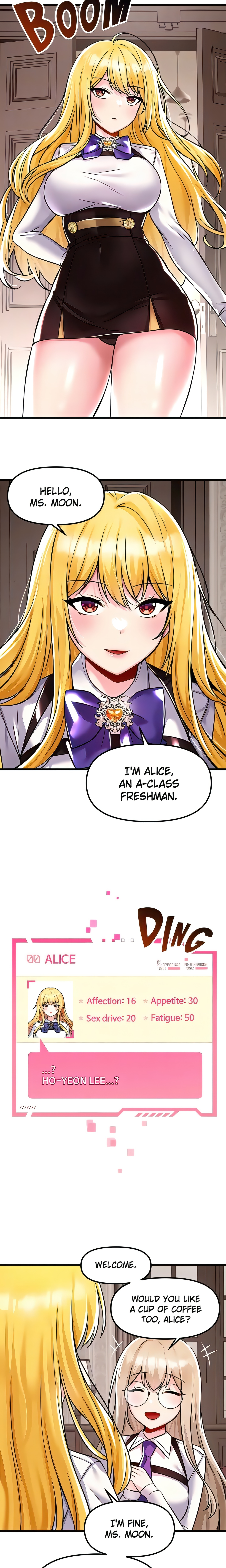 Trapped in a Hentai Game Academy (Official) chapter 34 page 6