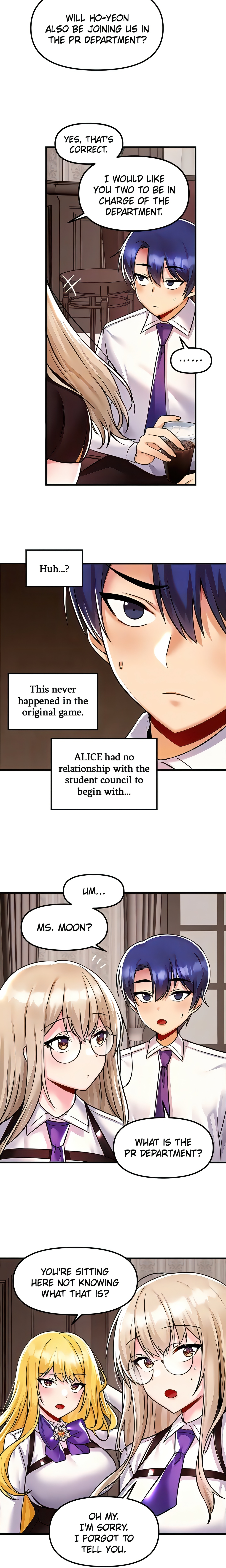 Trapped in a Hentai Game Academy (Official) chapter 34 page 7