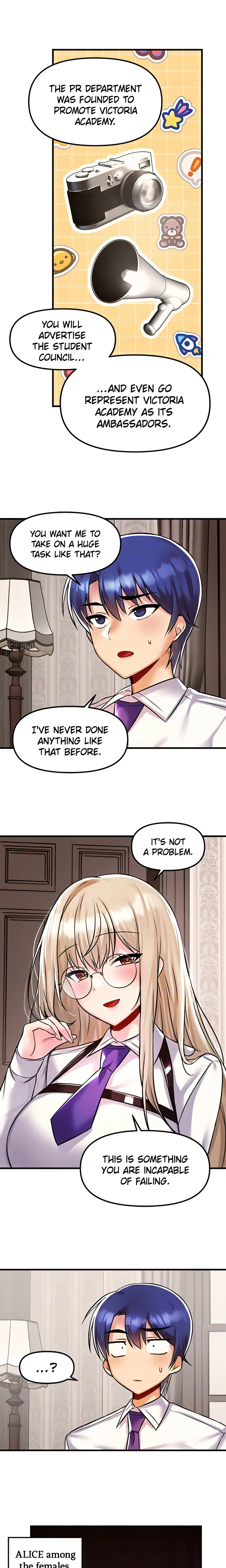 Trapped in a Hentai Game Academy (Official) chapter 34 page 8